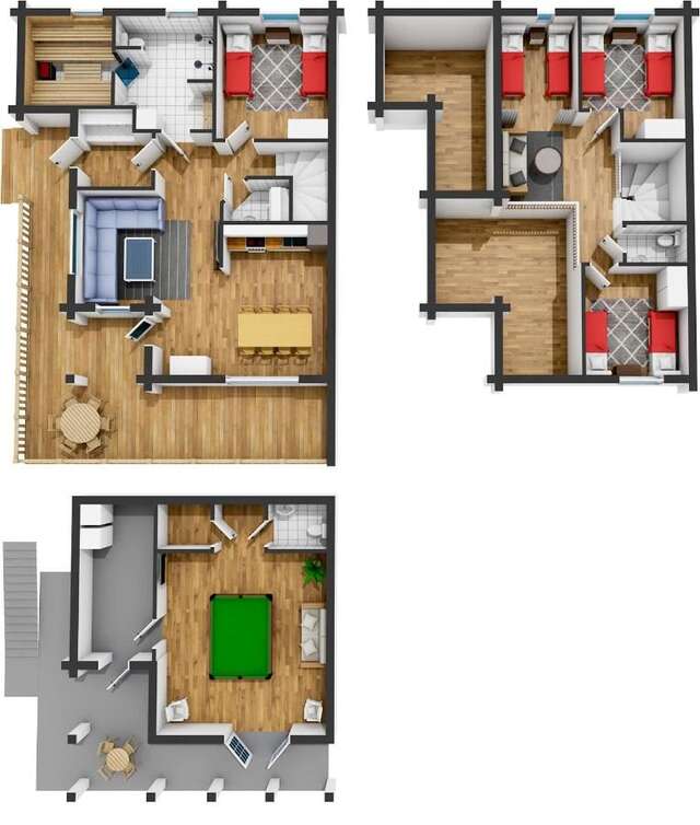 Дома для отпуска Levi President Mountain Chalets Леви-4