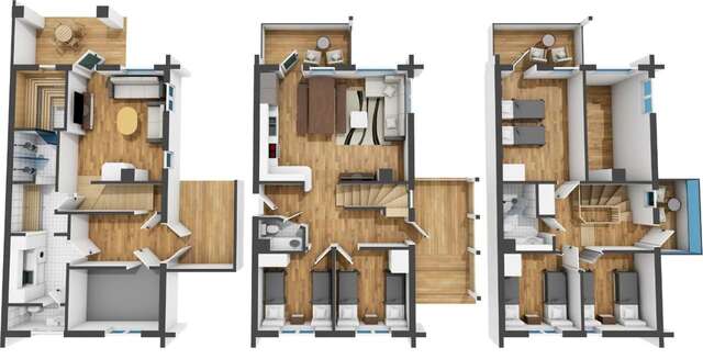 Дома для отпуска Levi President Mountain Chalets Леви-25